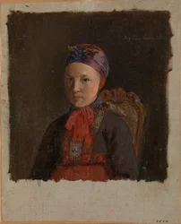 Porträt von Ingeborg Anderdatter Gulsvig